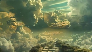 云层树木带鱼屏