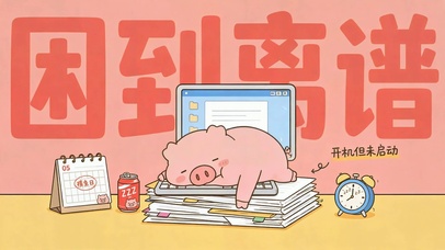 困到离谱摸鱼萌宠