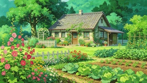 小清新田园小屋