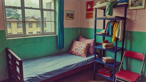 【雨景】老辈的单身宿舍