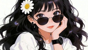 可爱女孩