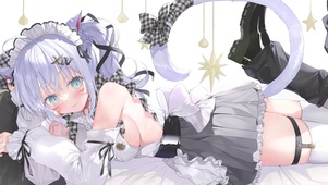 可爱萌系猫少女