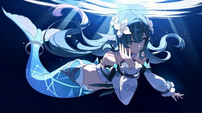 深海美人鱼少女：沃雅妮莎