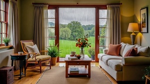 【雨景】欧式庄园客厅