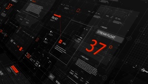 HUD 科技桌面