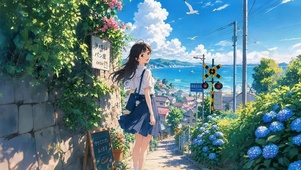 小镇女孩