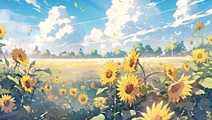 夏季向日葵
