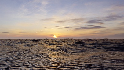 无限循环4K清晨大海