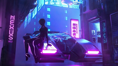 机甲汽车女孩