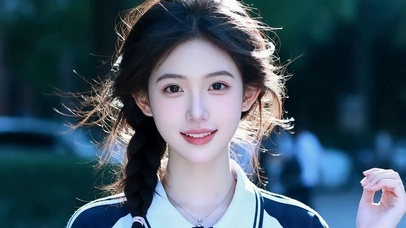 素雅淡颜温柔系女神