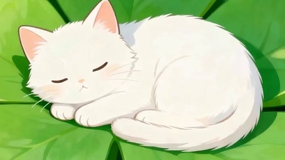 萌宠猫咪带鱼屏
