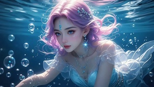 星海中的美女
