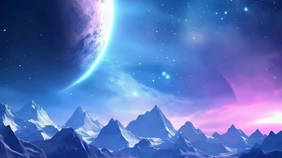 星球带鱼屏