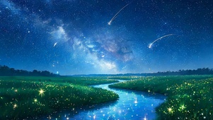 夜景星空