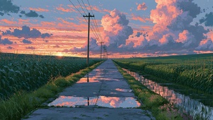 二次元动漫风景