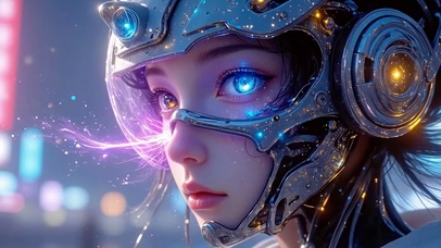 赛博机甲美少女