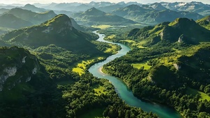 护眼青山绿水