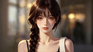 插画女孩