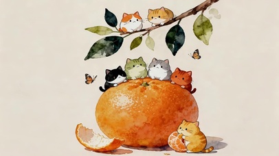 橘子猫咪