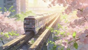 城市樱花地铁