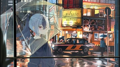 鬼方佳代子雨天