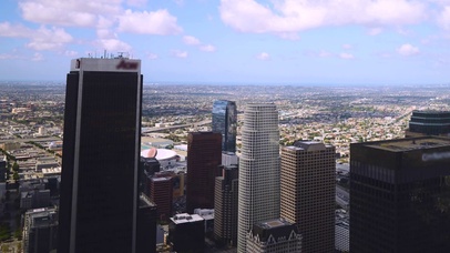 4K 高清 洛杉矶白天城市景观