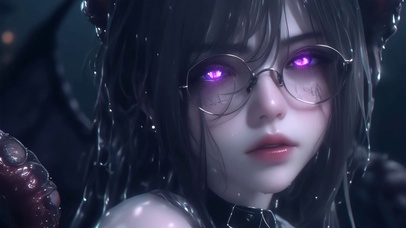 紫色系战锤触手色孽