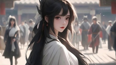 女神温柔唯美回眸清纯