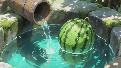 碧潭瓜影