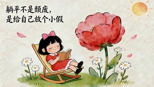 给自己放假