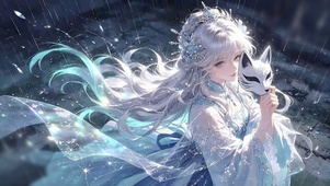 星空面具少女