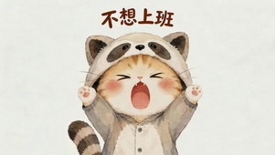 不想上班