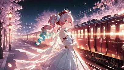 风堇丨樱夜赴约丨