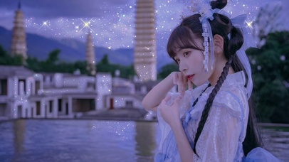 文艺古风女神萝莉可爱
