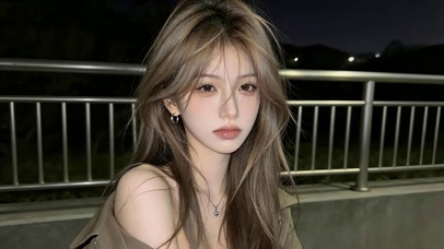 治愈夜晚女孩