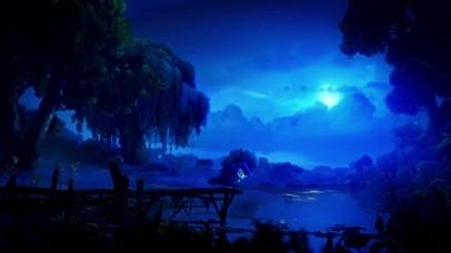 4k深夜的湖边