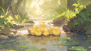 一群小鸭子