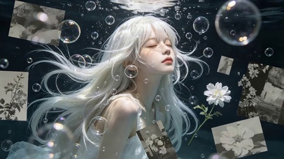 水下女孩