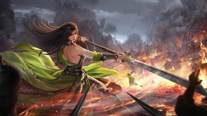 《荣耀新三国》关银屏碧蛟燎原