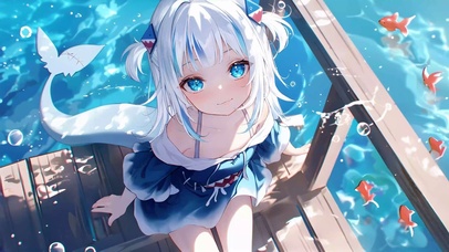 海岸鲨鱼妹