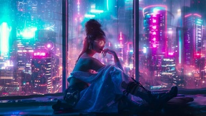 雨天科技女孩