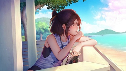 海边女孩