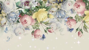 唯美花墙