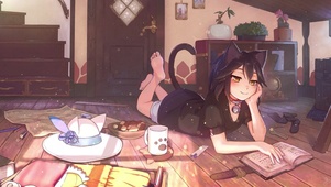 卡通宅系猫女