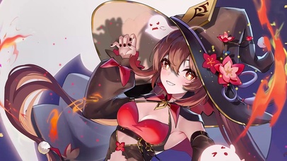 胡桃 万圣节-画师：劉了了