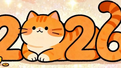 2026可爱猫咪带鱼屏