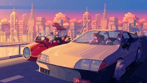 游戏女孩（赛车）