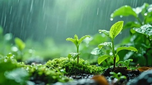 解压治愈小雨4K