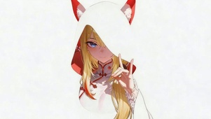 金发兔女