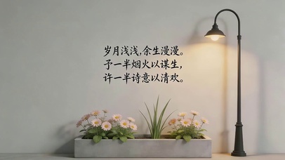 岁月浅浅 余生漫漫